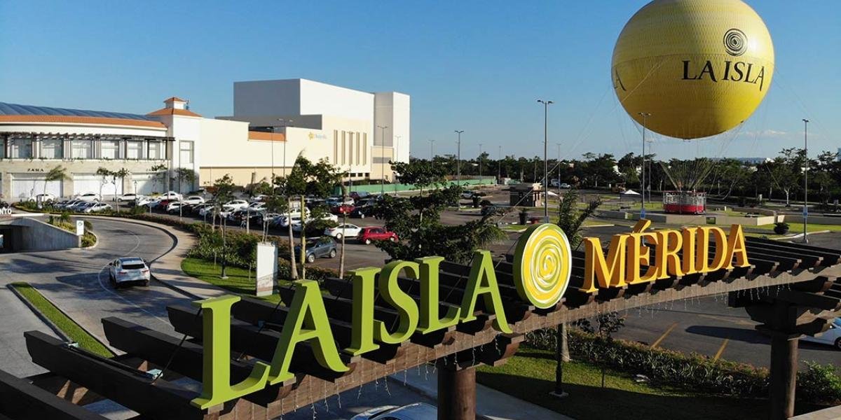 Plaza La Isla en el norte de Mérida