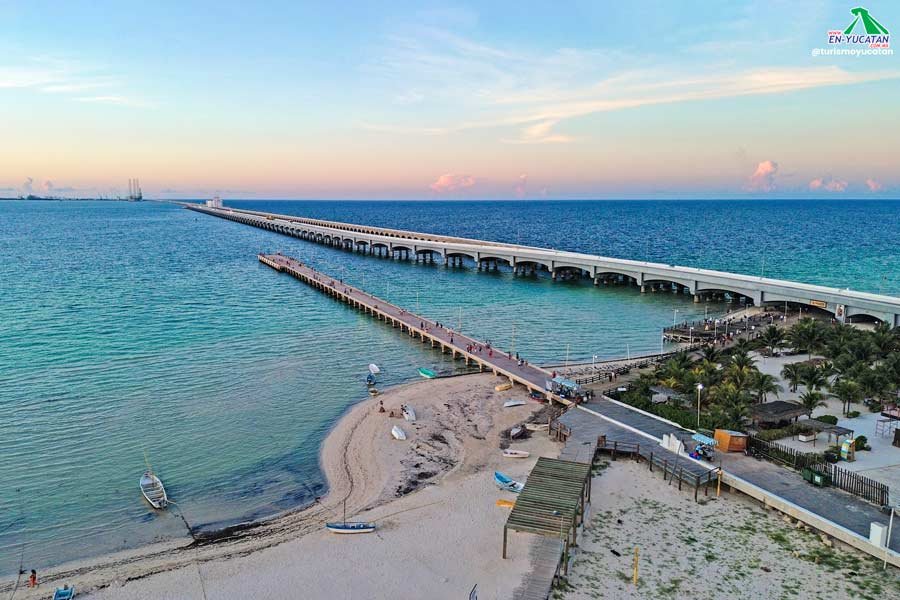 Muelle de Puerto Progreso, Yucatán